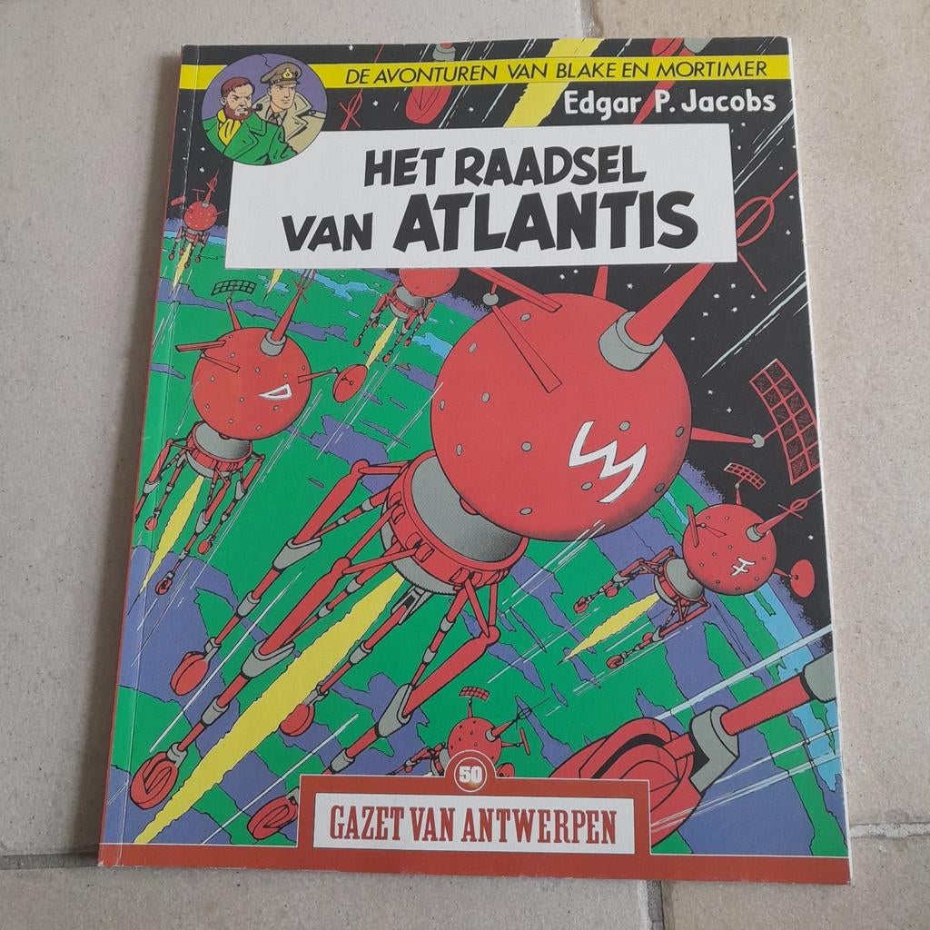 E.P. Jacobs - Gazet van Antwerpen, Boeken, Ophalen, Zo goed als nieuw, E.P. Jacobs
