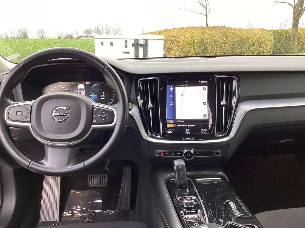 Volvo V60 T6 Hybrid/1steEig/118000km/Halfleder/Cruise/LED, Auto's, 0 min, Zwart, 1969 cc, 0 kg