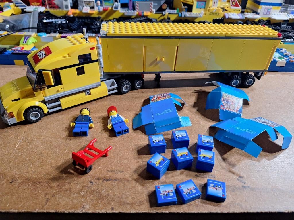 LEGO City Truck 3221, Kinderen en Baby's, Ophalen of Verzenden, Gebruikt, Complete set, Lego
