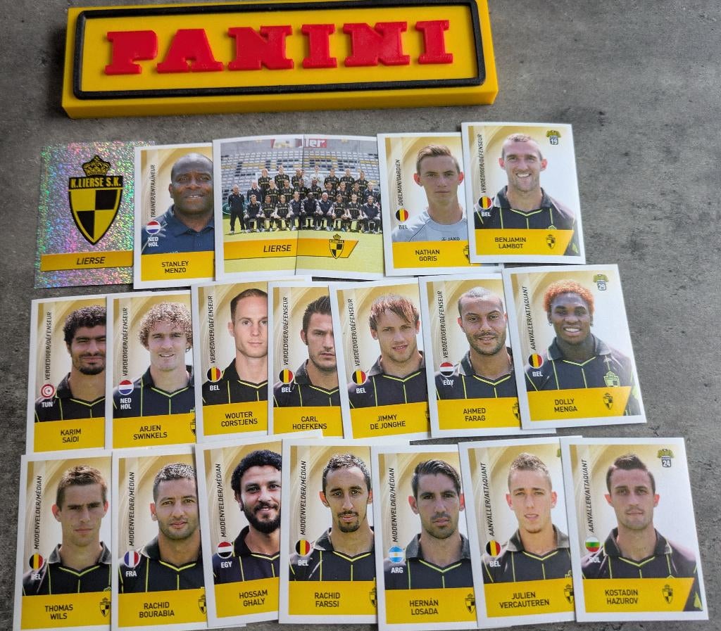 Panini FOOTBALL 2014 20 STICKERS SK LIERSE VOETBAL, Enlèvement ou Envoi, Neuf