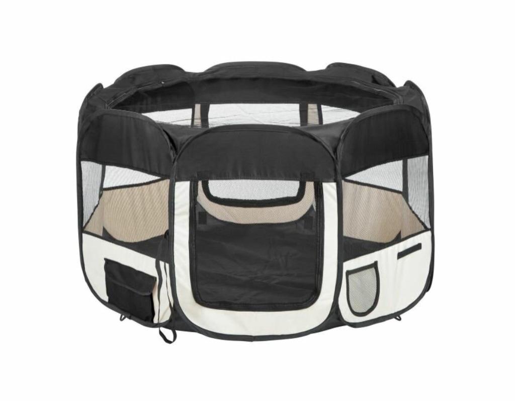 Puppyren Nylon Zwart - opvouwbaar!, Dieren en Toebehoren, Honden-accessoires, Nieuw, Ophalen of Verzenden