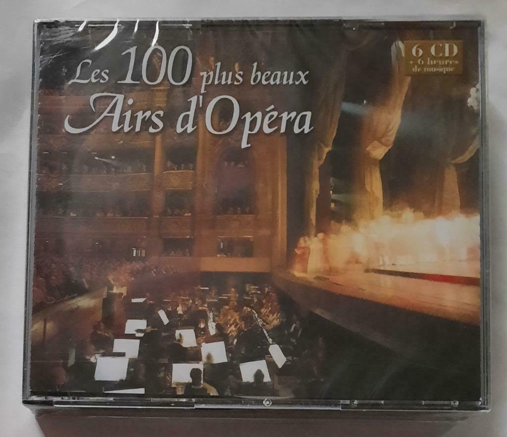 Les 100 plus beaux Airs d'Opéra (6 CD) neuf sous blister, CD & DVD, CD | Compilations, Enlèvement ou Envoi, Neuf, dans son emballage