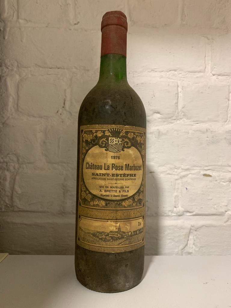 Ch La Rose Marbuzet 1976 St Estèphe, Pleine, Comme neuf, Enlèvement, Vin rouge