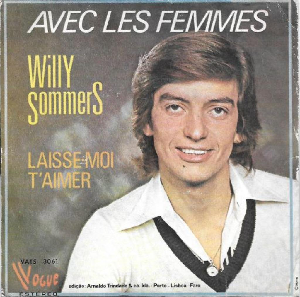 willy sommers - avec les femmes = VATS LABEL PORTUGAL, Ophalen of Verzenden