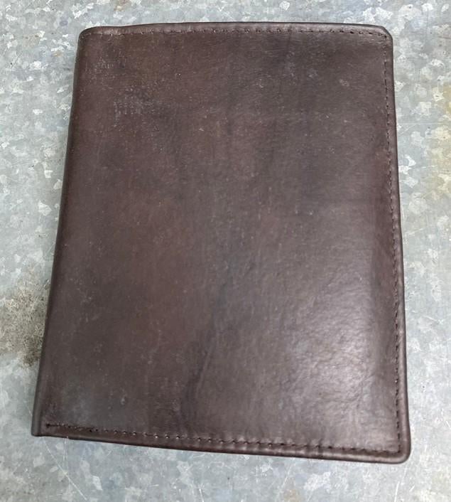 PORTEMONNEE 8 PASJES HEREN NIEUW, Ophalen of Verzenden, Nieuw, Bruin, Overige merken