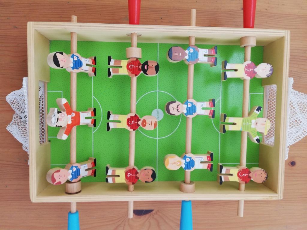 Babyfoot bois Janod, Enlèvement, Comme neuf, Autres types
