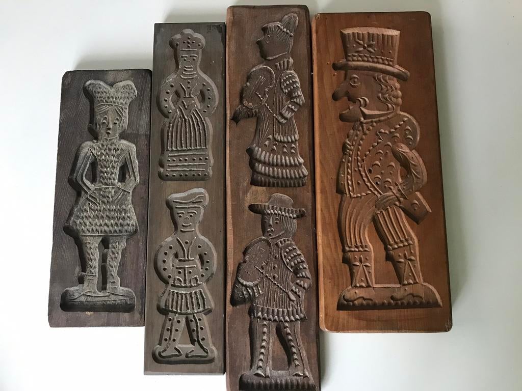 Grote Houten vormen planken speculaas speculaasplanken, Ophalen of Verzenden