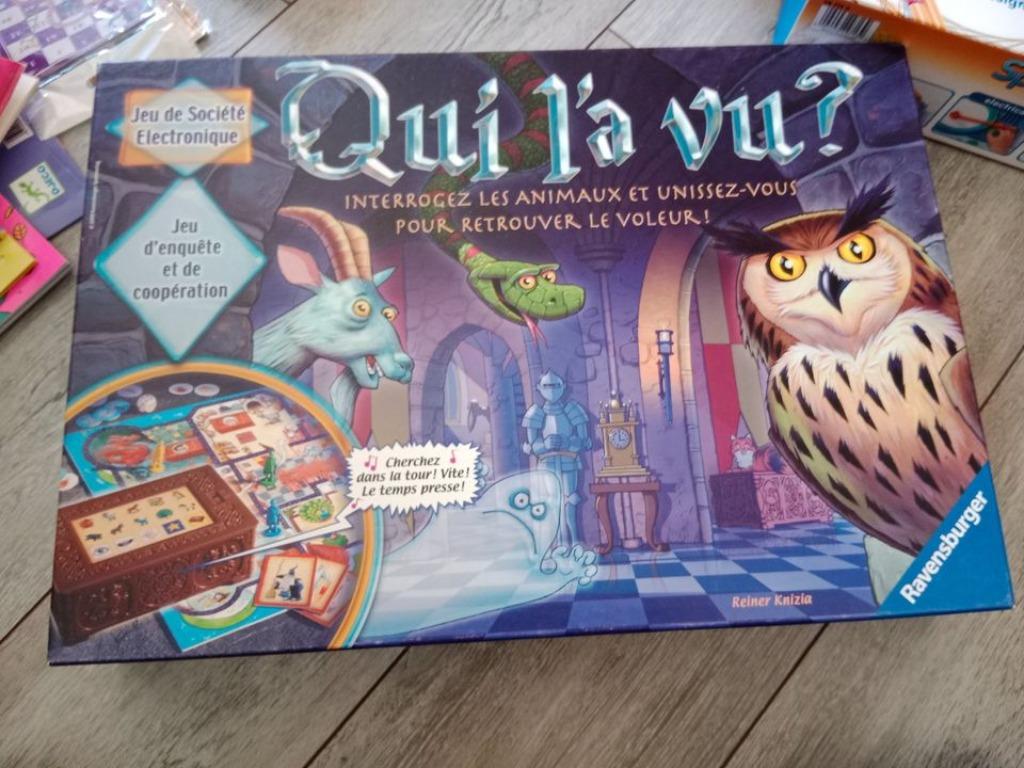 RAVENSBURGER Qui l'a vu ?, Enlèvement, Comme neuf