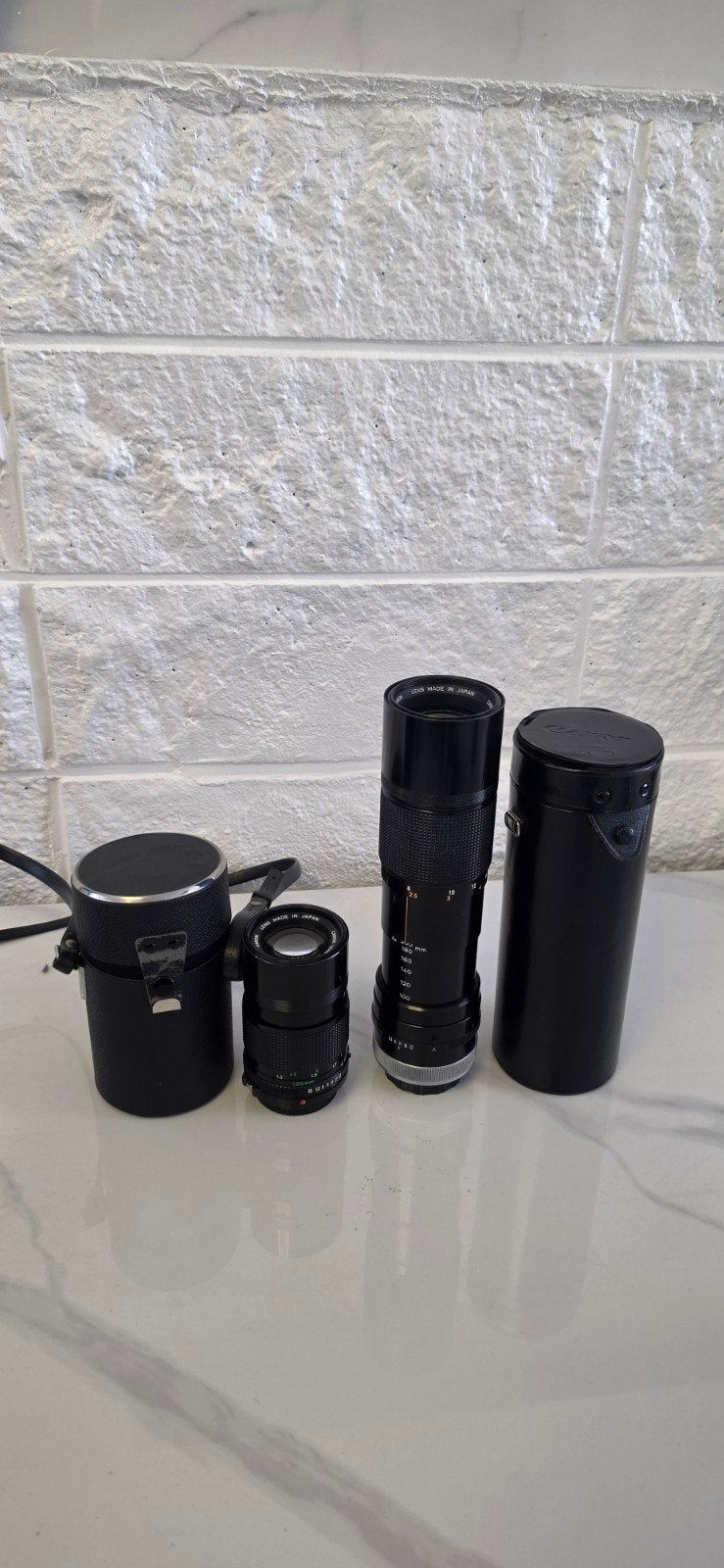 Canon Telelenzen, Enlèvement