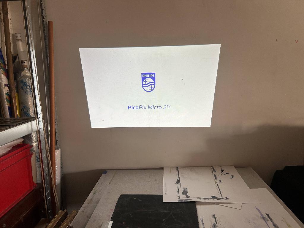 vidéoprojecteur Philips PicoPix Micro2TV - PPX360, Comme neuf, Enlèvement, DLP, Full HD (1080)