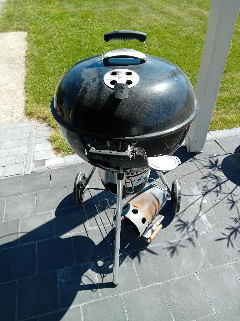Bbq weber master touch, Enlèvement, Utilisé, Weber