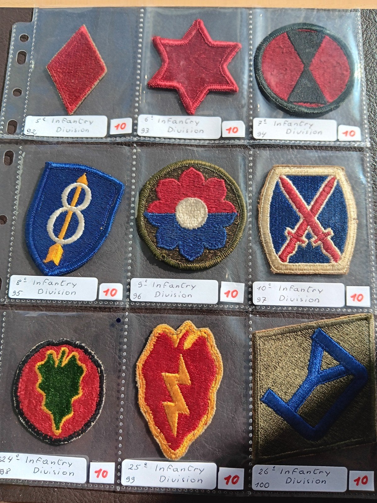 us ww2 patches, Ophalen of Verzenden