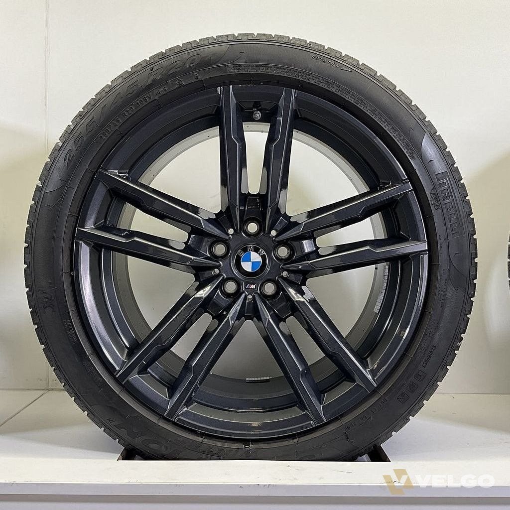 BMW X3 G01 X4 G02 SET VELGEN + WINTERBANDEN 20 INCH ORIG. 76, Pneus et Jantes, 255 mm, Véhicule de tourisme, Pneus été