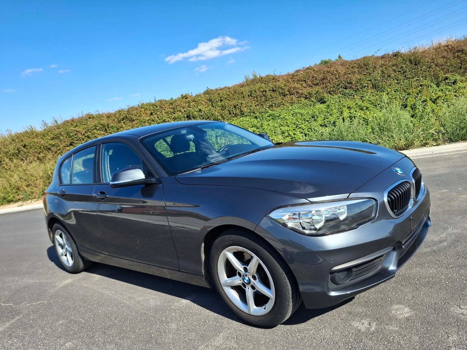 BMW 116i, Auto's, Handgeschakeld, Particulier, 6 deurs, Zilver of Grijs