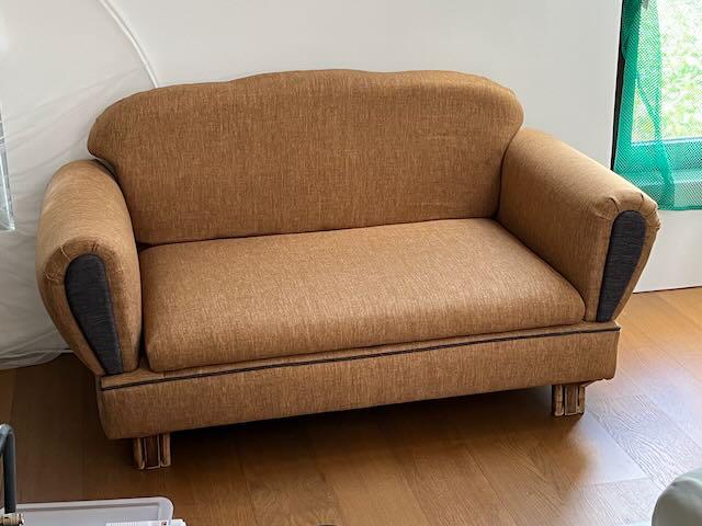 Zetel vintage, Huis en Inrichting, Ophalen, 150 tot 200 cm, Vintage, Tweepersoons