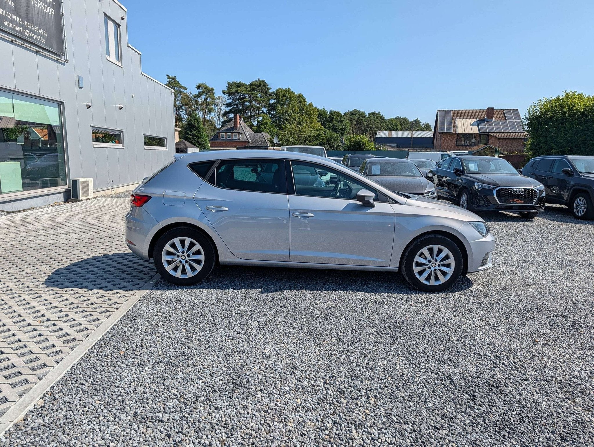 SEAT Leon 1.6 CR TDi Move! Ultimate | NAVI/CARPLAY | PARKSEN, Auto's, Seat, Stof, Gebruikt, Euro 6, 4 cilinders