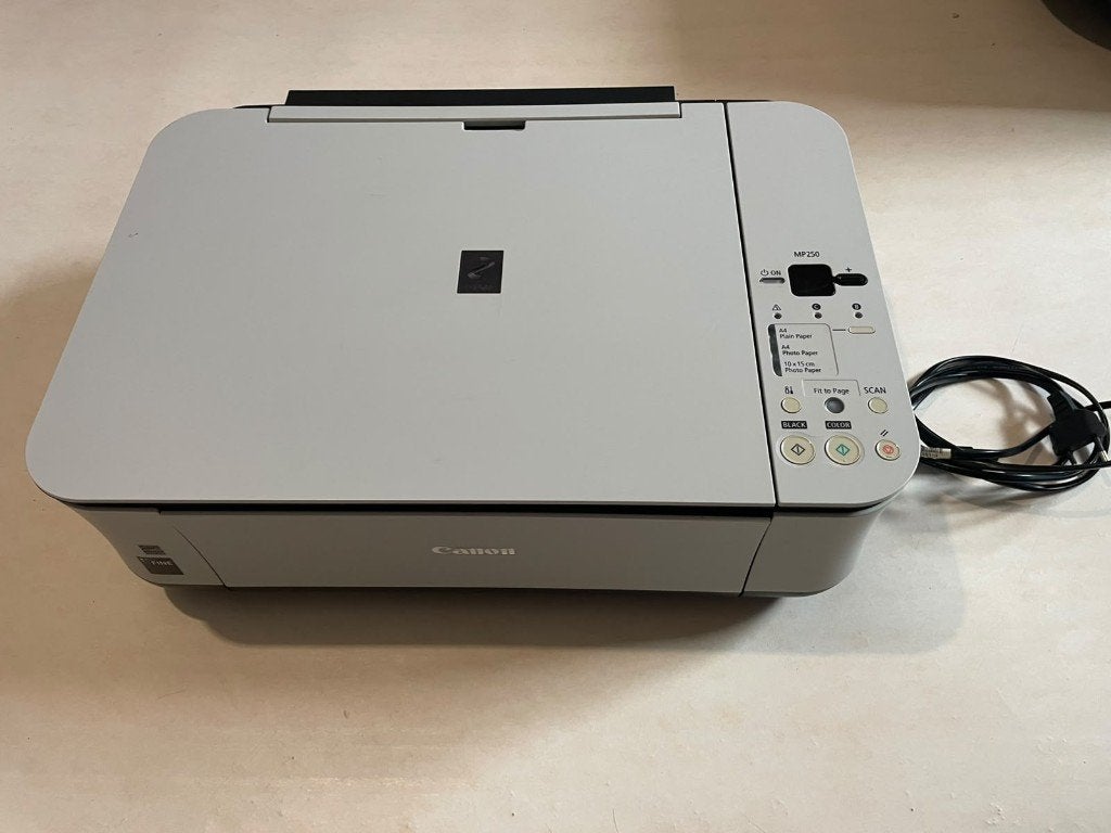 Canon PIXMA MP250 – inkjetprinter, Computers en Software, Gebruikt, Canon, Printer, Inkjetprinter