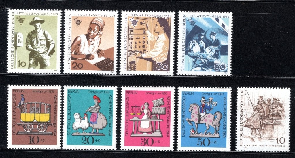 DUITSLAND BERLIN jaar 1969 MH/MNH, Verzenden, Postfris