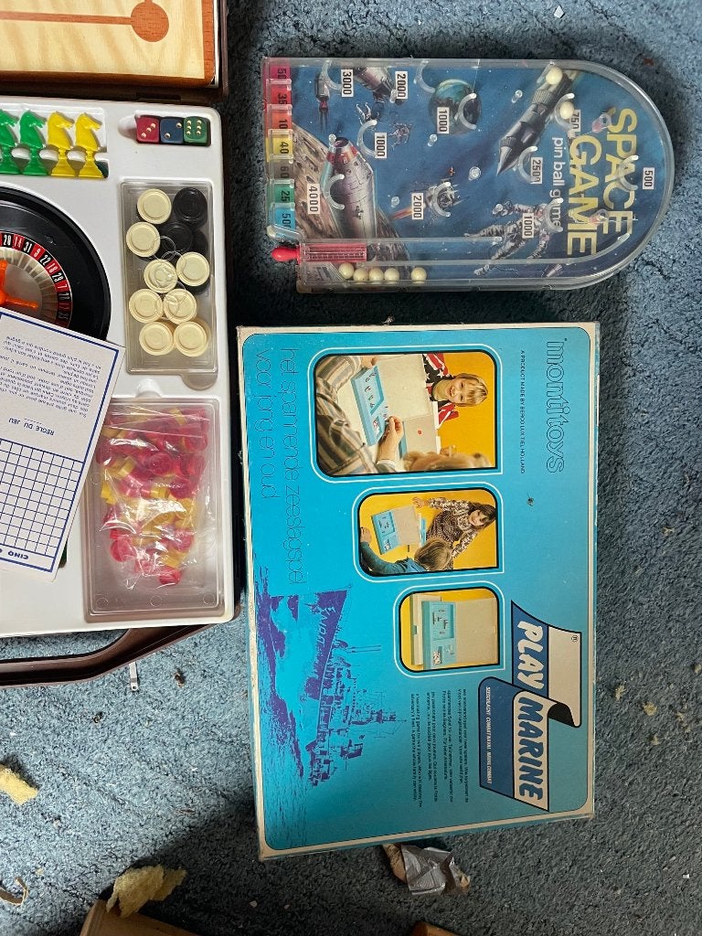 3 jeux de sociètè vintage, 1 ou 2 joueurs, Enlèvement ou Envoi, Utilisé