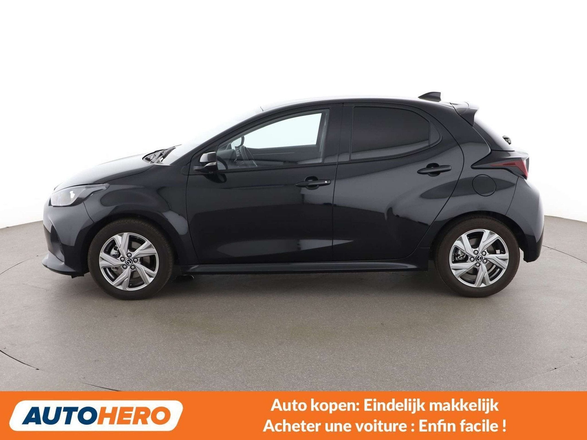 Mazda 2 1.5 Hybrid Exclusive-Line (automatique), Autos, 116 ch, Noir, 5 portes, Automatique