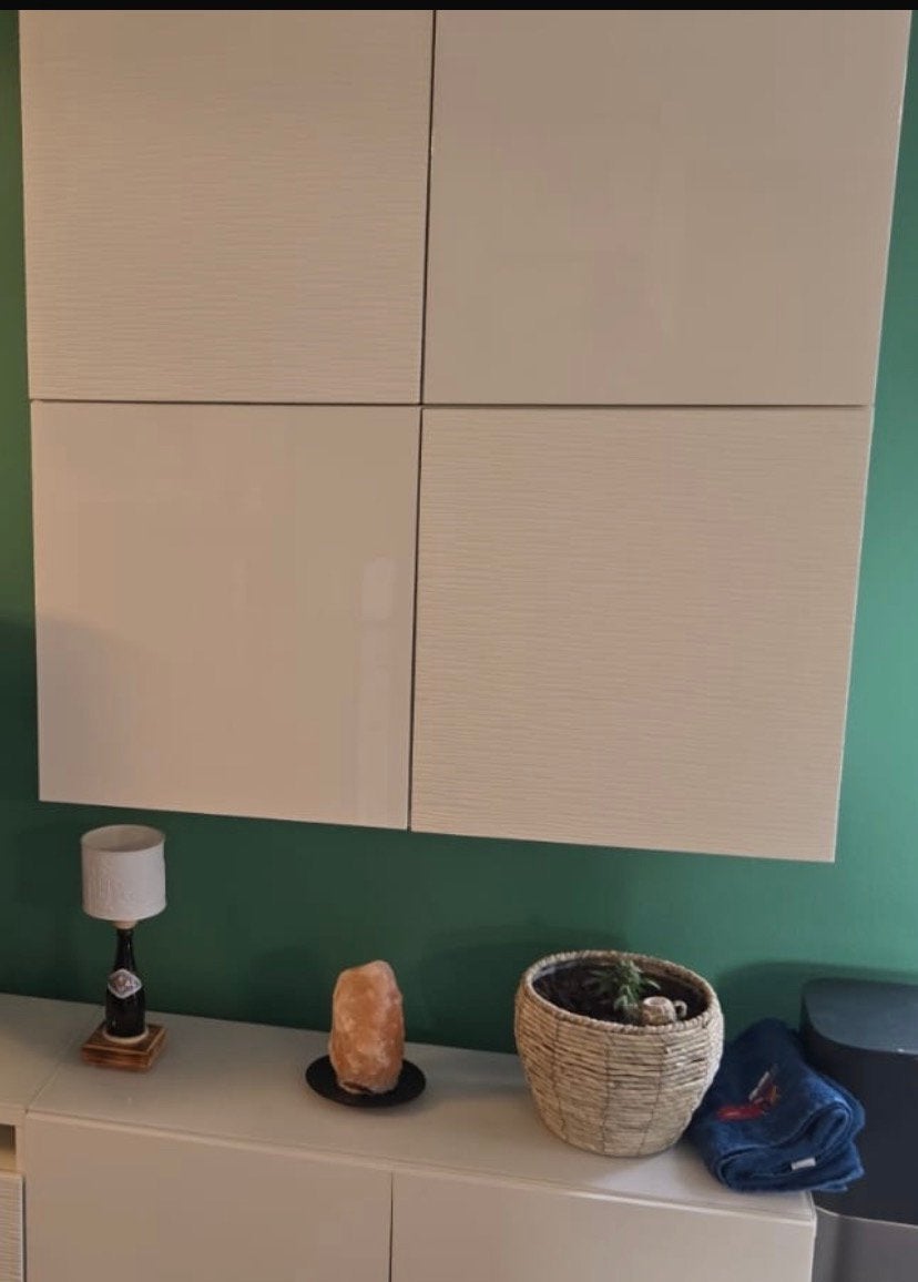 Lot de 2 meubles susoendus Ikea Besta, Maison & Meubles, Enlèvement, Comme neuf