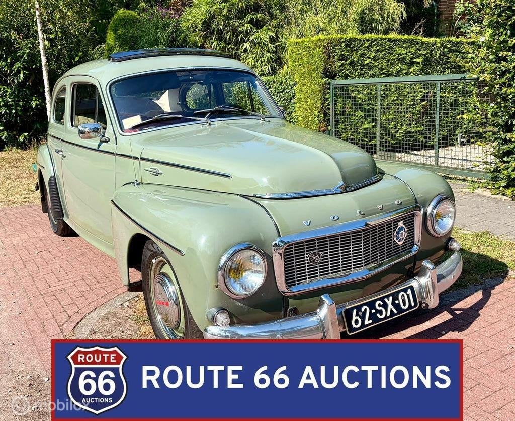 Volvo PV544 | 1960 | Route 66 Auctions, Autos, Achat, Entreprise, Boîte manuelle, Autre carrosserie
