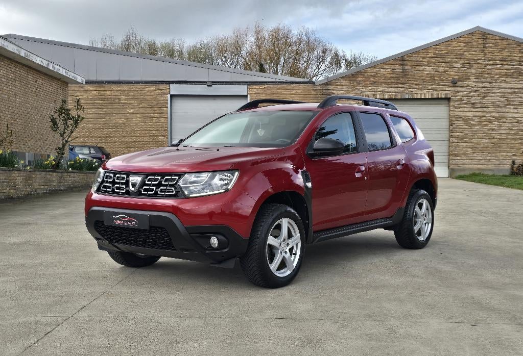 Dacia Duster 1.0i Essence ** LED - Airco - Navi ** GAR 12M, Rouge, Achat, Euro 6, Entreprise