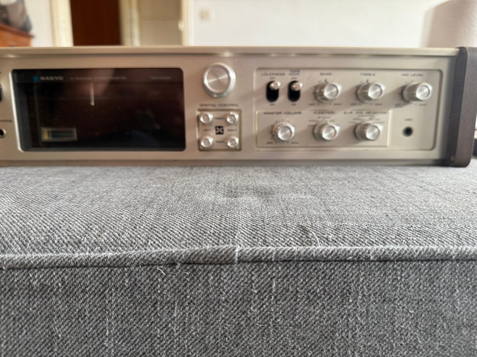 Sanyo DCX3000k quadrophonique, Enlèvement ou Envoi, Utilisé, Stéréo, Moins de 60 watts