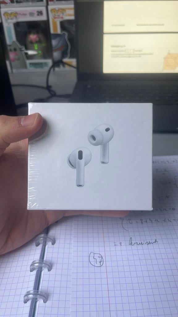 Airpods pro 3 (nouveau), Neuf, Apple, Blanc, Intra-auriculaires (Earbuds)