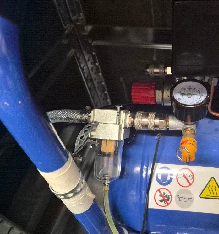 compreseur Cricko 50l, 2,5 cv, Bricolage & Construction, Compresseurs, 25 à 100 litres, Enlèvement, Comme neuf, 6 à 10 bars