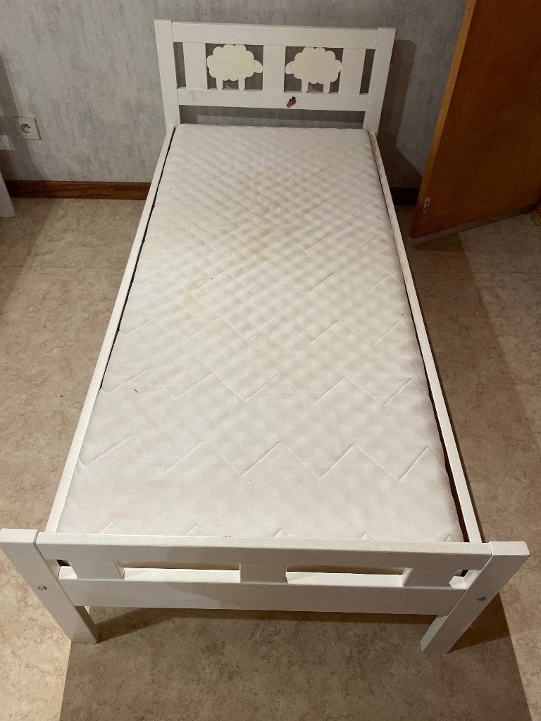 2 stuks : Kritter peuterbed ikea 70 x 160 inclusief matras, Gebruikt, 70 tot 85 cm, 140 tot 160 cm, Ophalen