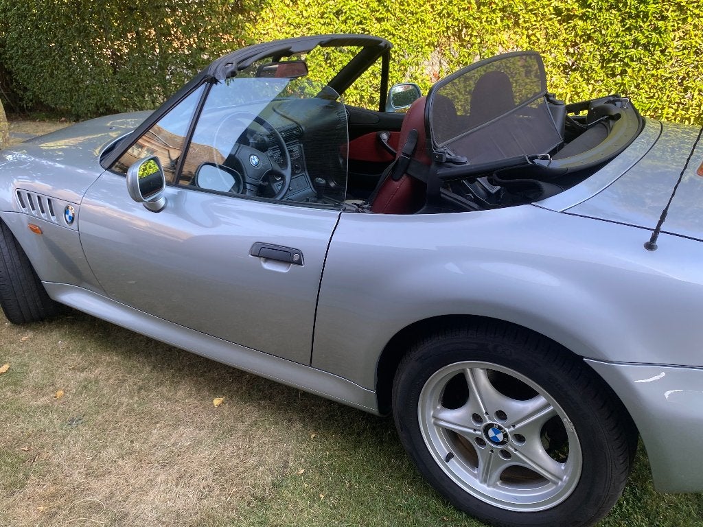 Voiture classique Bmw Z3 1.9i, nouvelle housse, Cuir, Argent ou Gris, Achat, Cabriolet