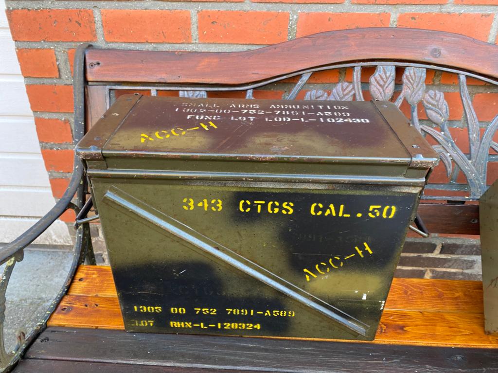 Munitie kist .50cal, Verzamelen, Ophalen