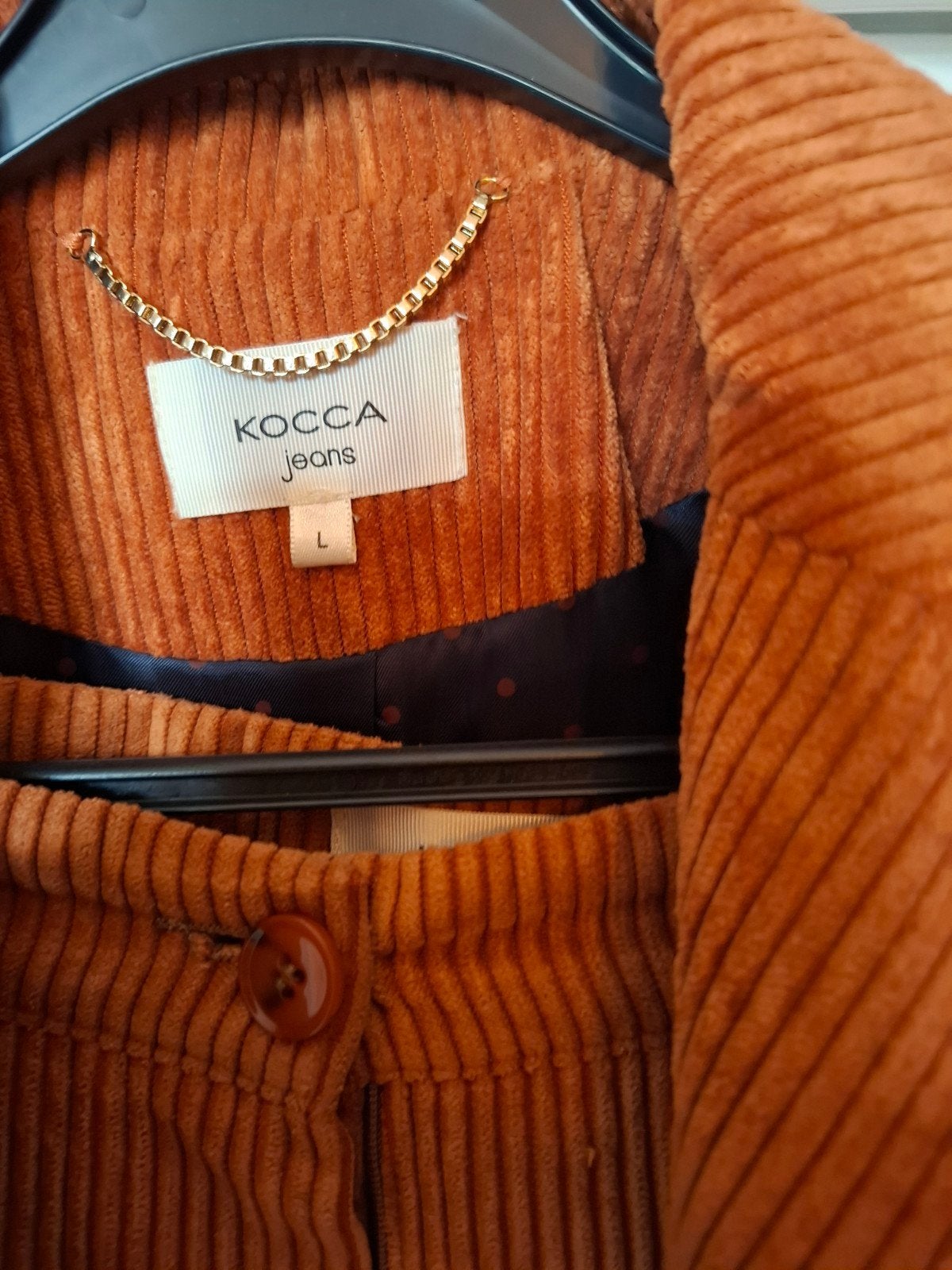 vest en broek, Kocca, Enlèvement ou Envoi, Taille 42/44 (L), Orange