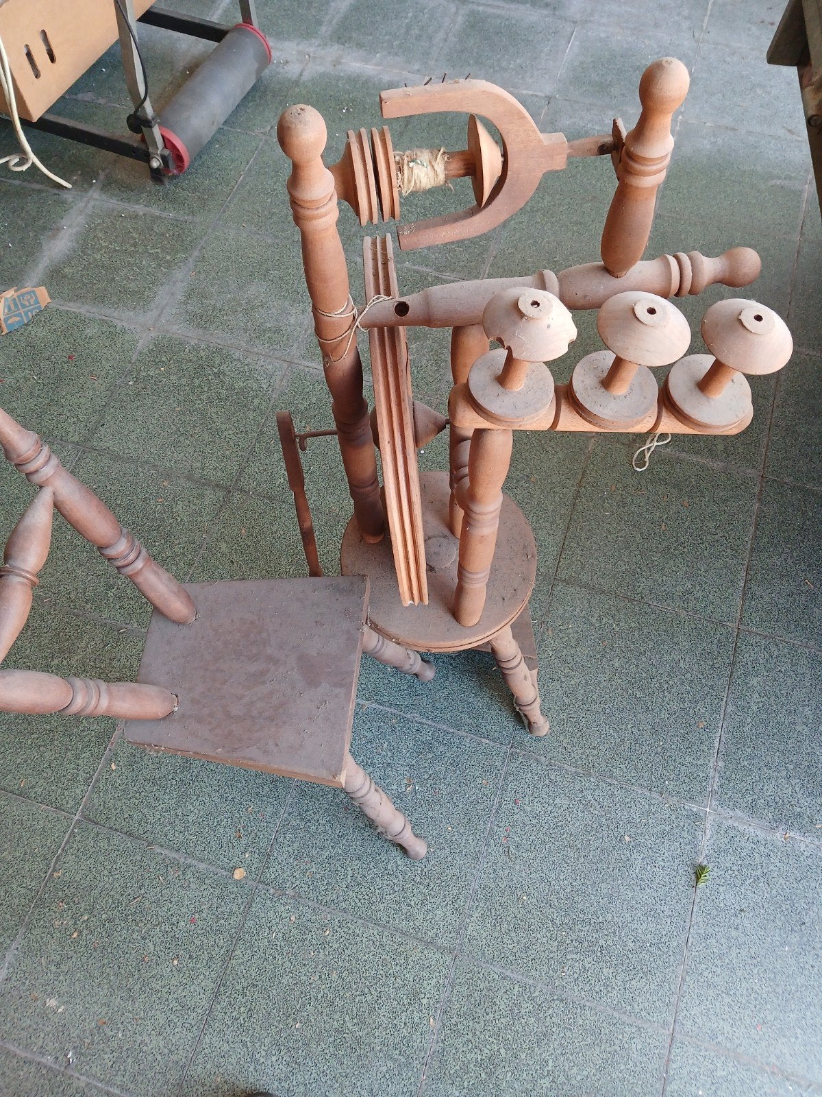spinnewiel, Hobby & Loisirs créatifs, Rouets & Filature, Enlèvement, Rouet