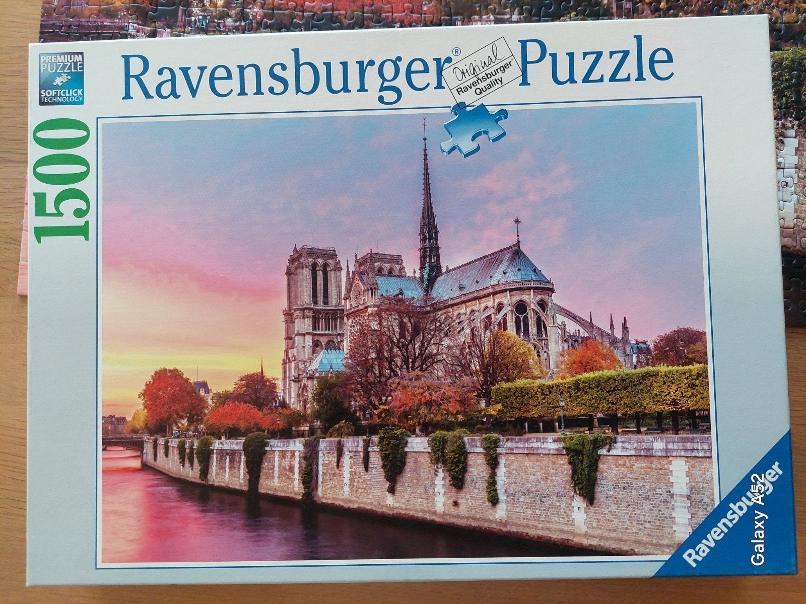 puzzle 1500 pièces - Ravensburger - Paris : Notre Dame, Enlèvement ou Envoi, 500 à 1500 pièces, Utilisé, Puzzle