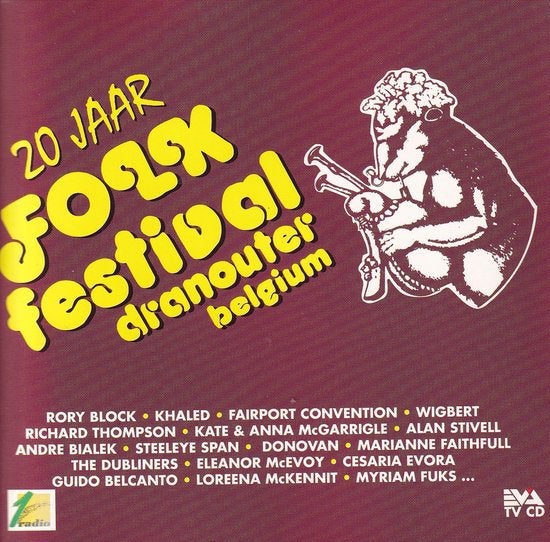 20 JAAR FOLK FESTIVAL DRANOUTER BELGIUM (2CD), CD & DVD, Enlèvement ou Envoi, Folk