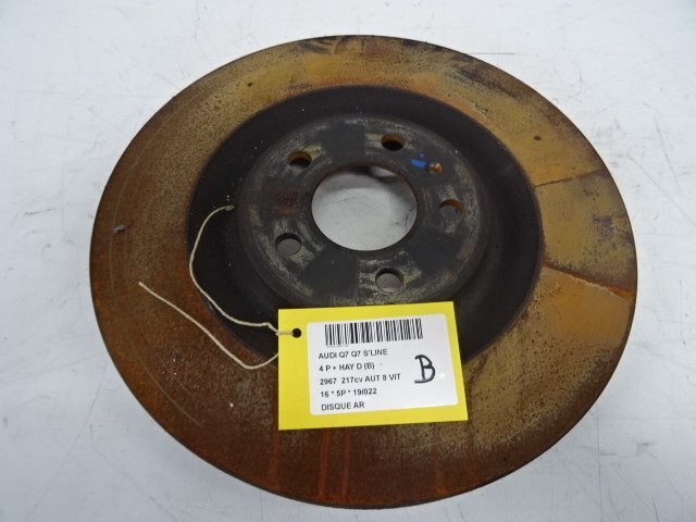 FREIN DISQUE ARRIÈRE Audi Q7 (4MB / 4MG) (01-2015/12-2019), Utilisé, Audi