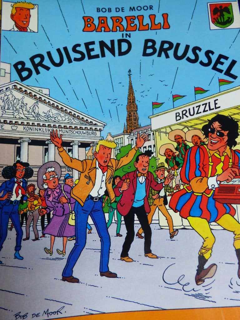 barelli in bruisend brussel ,     door bob de moor, Enlèvement ou Envoi