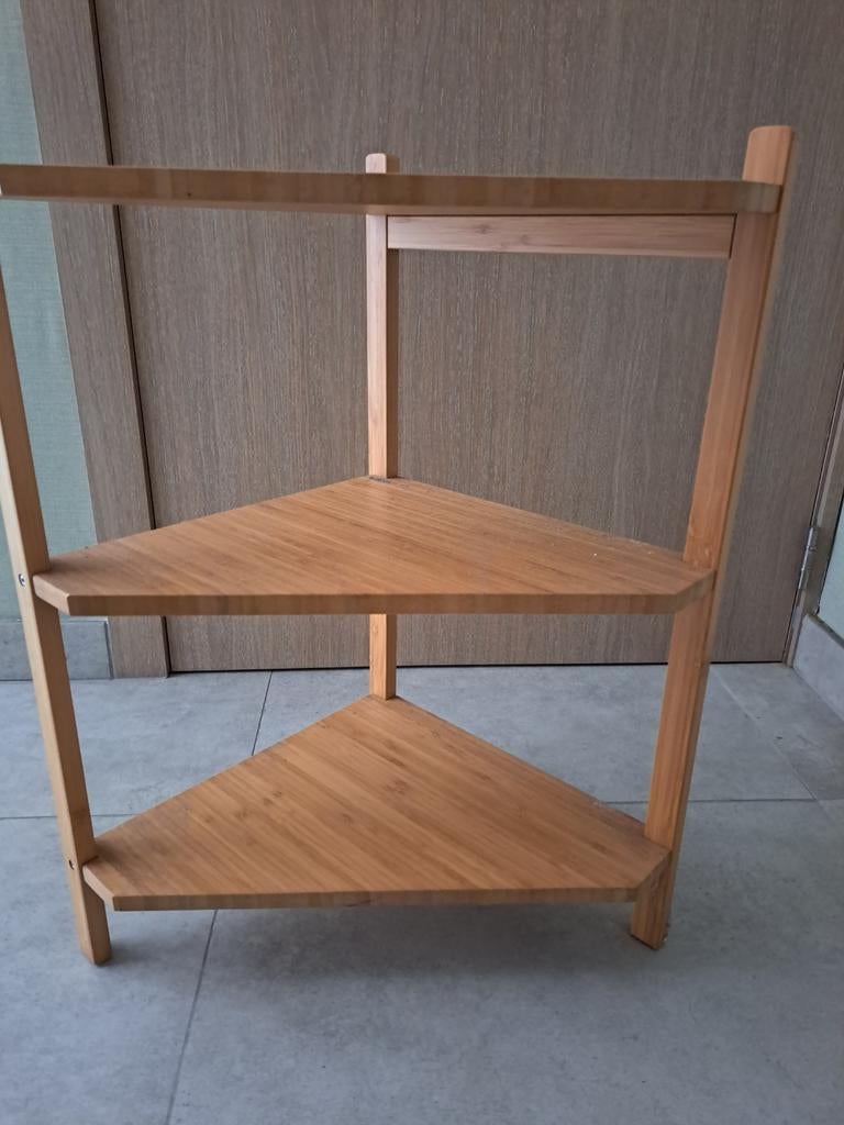 Ikea hoekrek bamboe, Ophalen