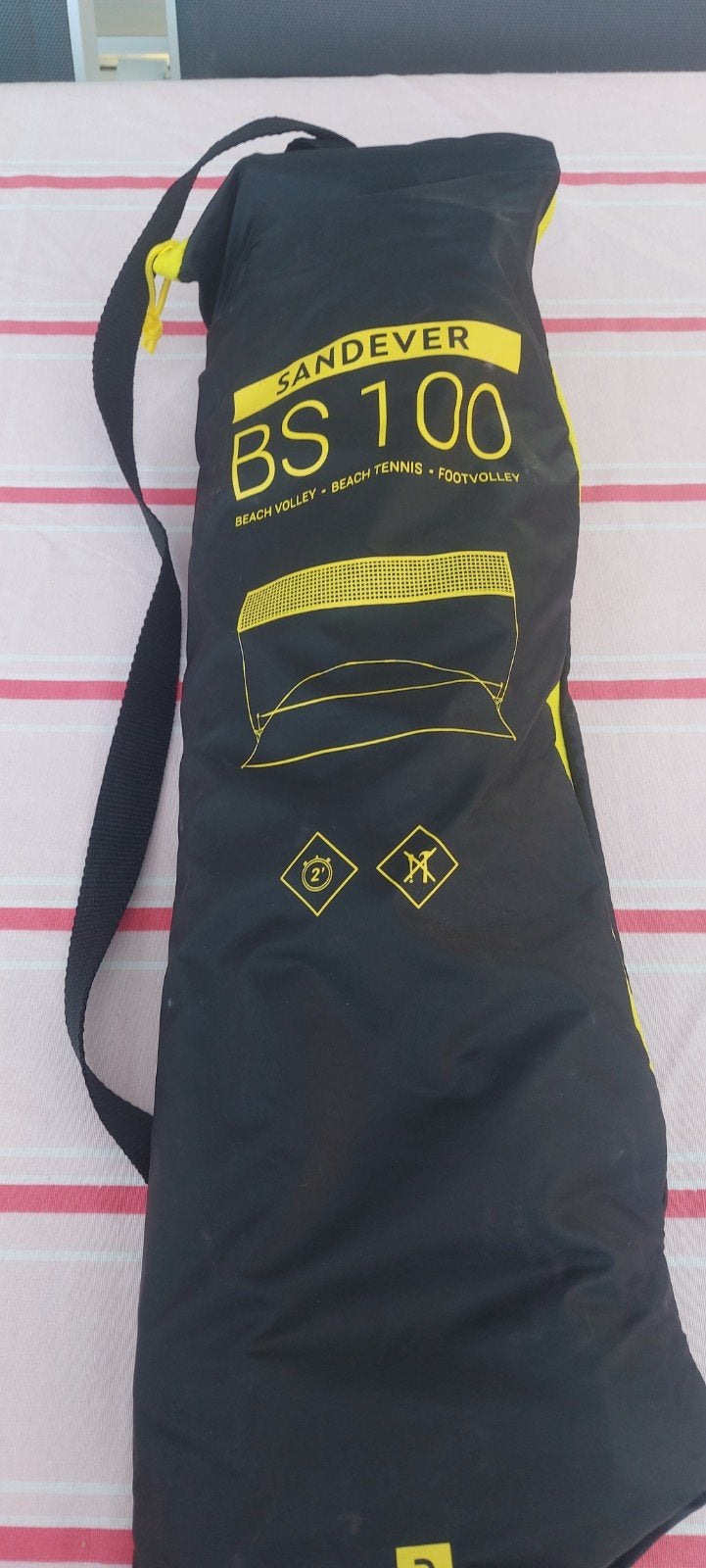 Beachvolleynet, Sport en Fitness, Golf, Ophalen, Set