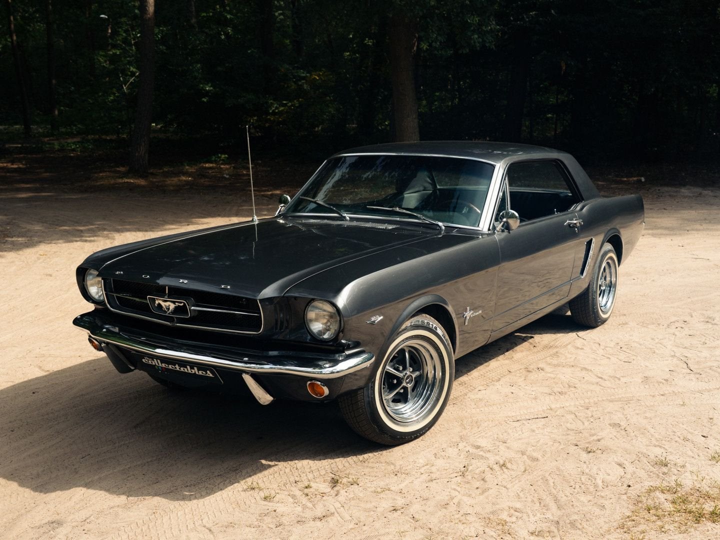Ford Mustang 4.7 V8, Auto's, Ford, Bedrijf, Mustang, Metaalkleur, Benzine, Coupé, Automaat, Zilver of Grijs, Zwart