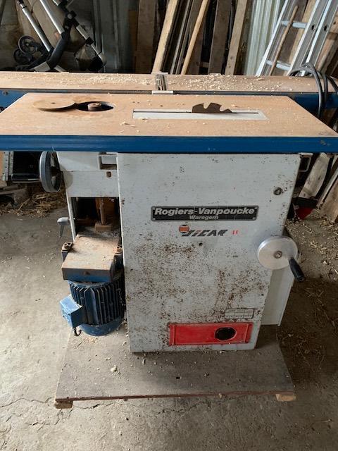 combinatiemachine/ schaaf- en zaagmachine, Ophalen