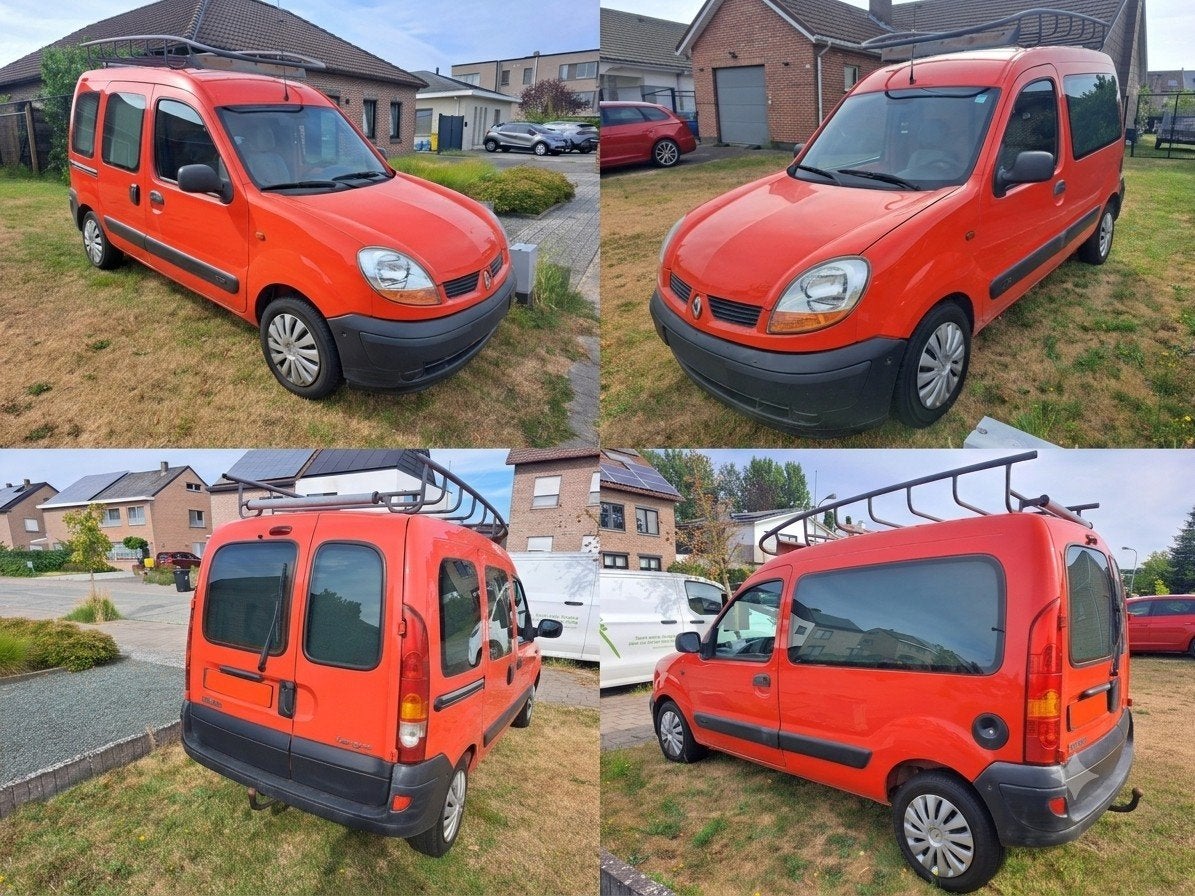Pratique et économique Renault Kangoo 1.5 dCi (2004), Rouge, Achat, Entreprise, 2 places