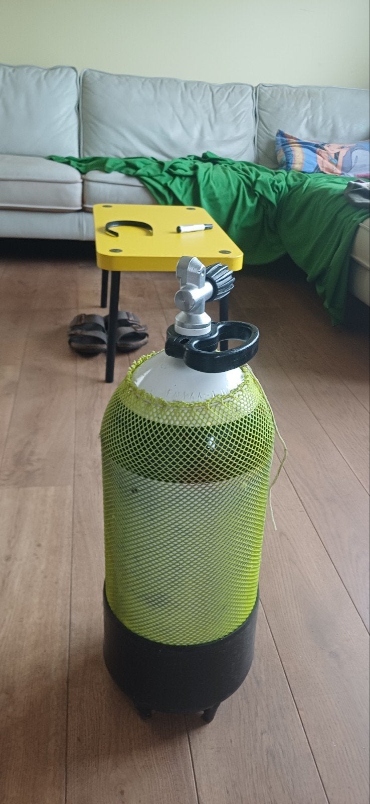duikfles 12l gekeurd, Enlèvement, Comme neuf, Bouteille de plongée