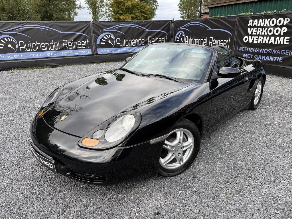 Porsche Boxster 2.5i, 1998, 99.000km, Airco, Cabrio, Automaa, Autos, Cuir, Achat, 2480 cm³, Entreprise