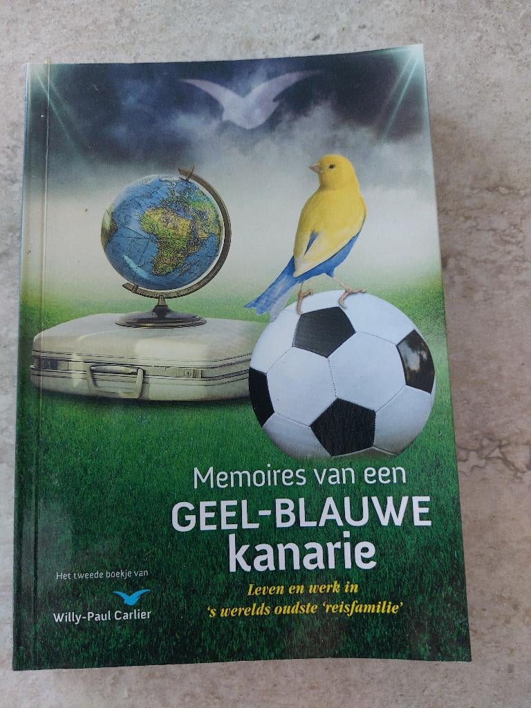 Memoires van een geel-blauwe kanarie :  Carlier, Ophalen of Verzenden