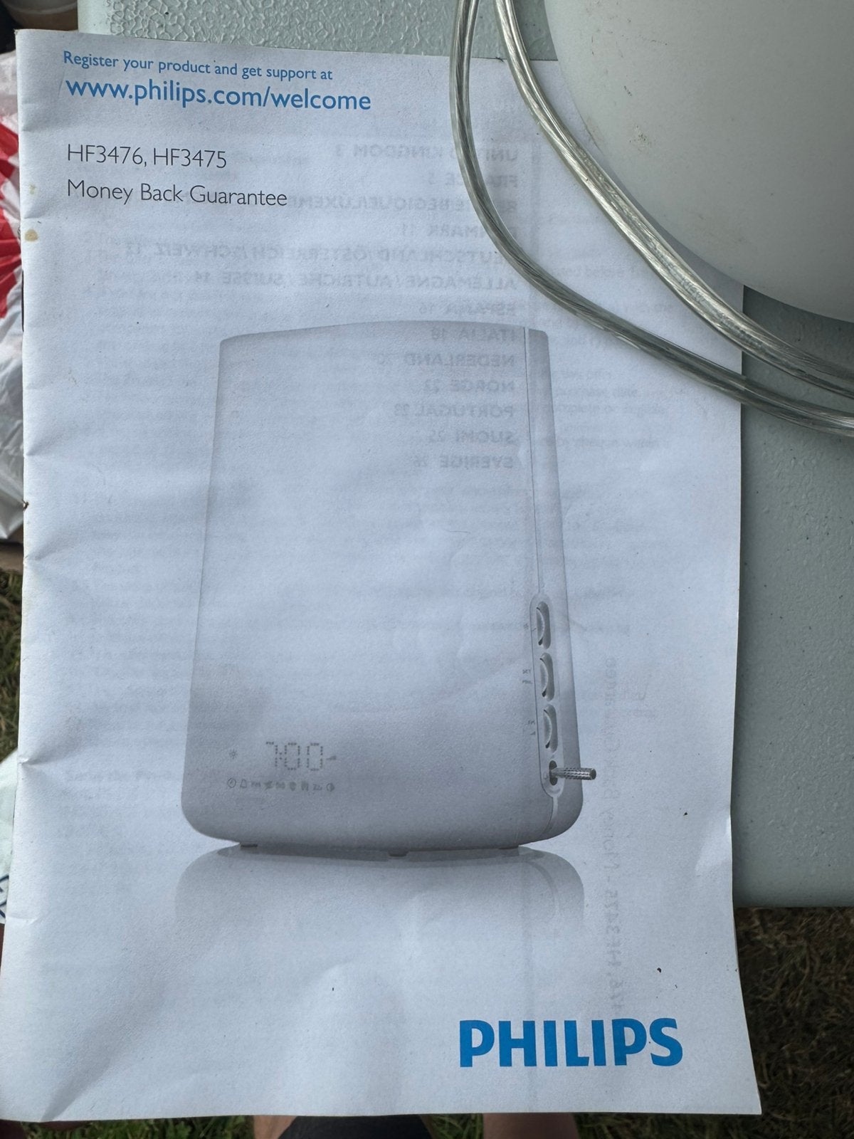 Philips eveil, Enlèvement, Utilisé, Digital