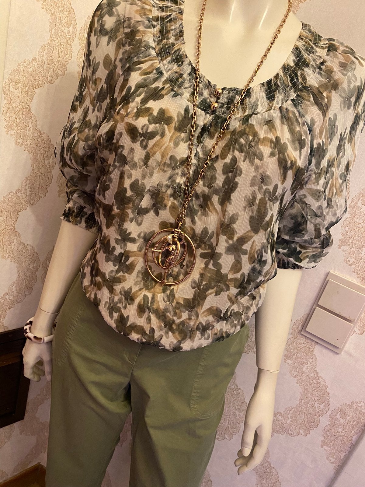 CAROLINE BISS MT 38 - 40, Kleding | Dames, Blouses en Tunieken, Nieuw, Beige, Ophalen of Verzenden