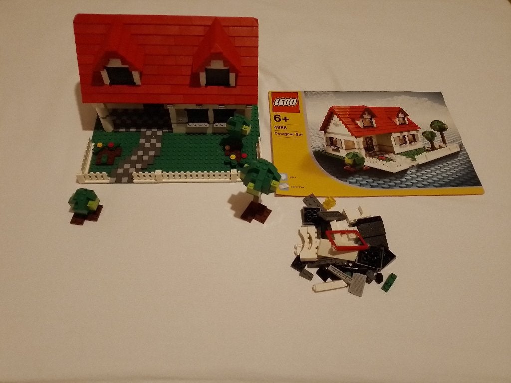 lego designer set 4886, Kinderen en Baby's, Lego, Ophalen of Verzenden, Zo goed als nieuw, Compleet